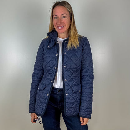 Polo Ralph Lauren Navy Quilted Jacket - Size XS