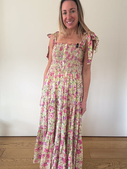 Poupette St Barth Triny Floral Dress - Size Medium