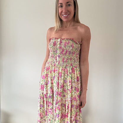 Poupette St Barth Triny Floral Dress - Size Medium