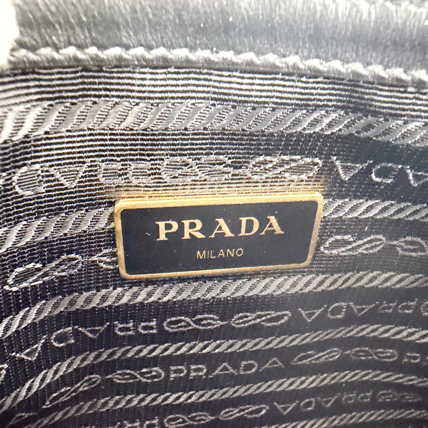 Prada Bandoliera Tessuto Nylon Double Zip Crossbody in Black (RRP £1100) | Authentic Preloved