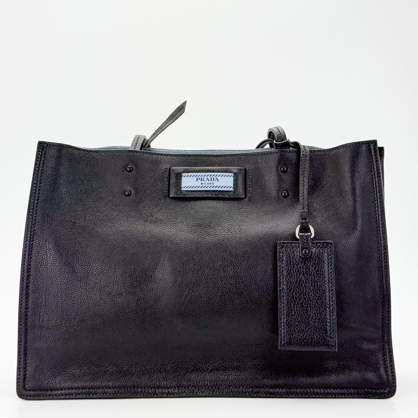 Prada Etiquette Leather Tote
