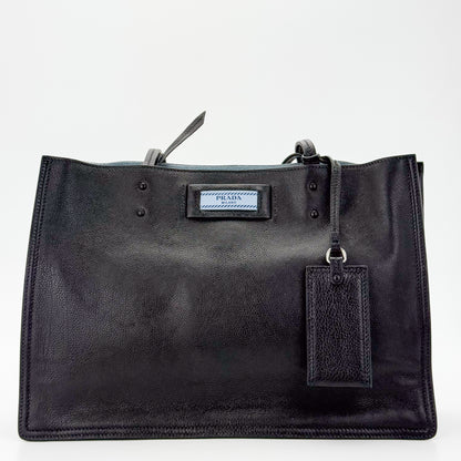 Prada Etiquette Leather Tote