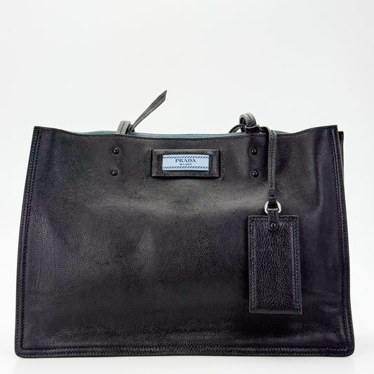 Prada Etiquette Leather Tote