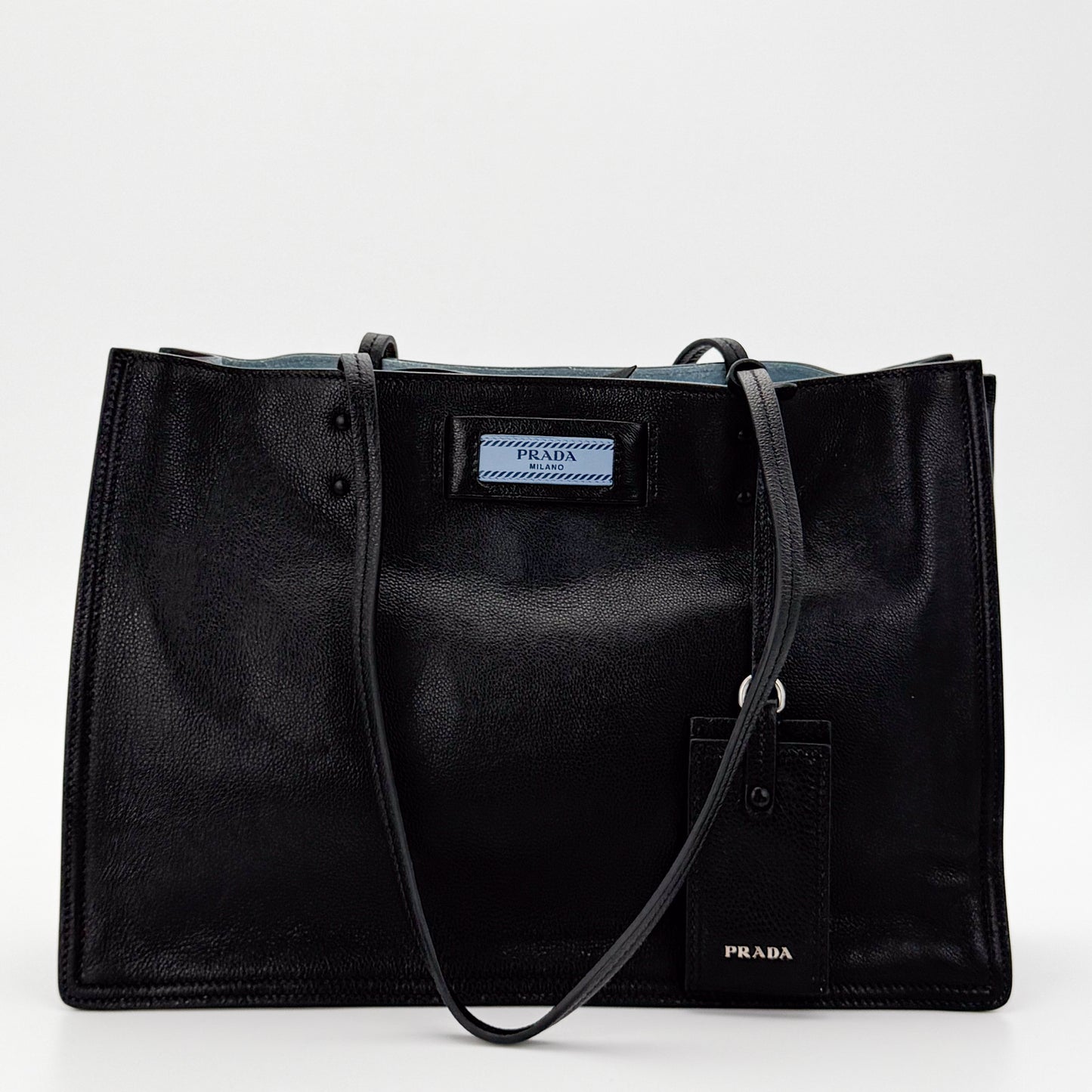 Prada Etiquette Leather Tote
