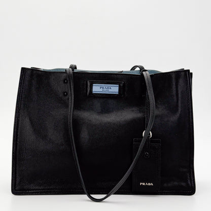 Prada Etiquette Leather Tote