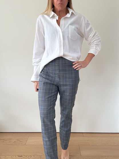 Rag & Bone Simone Plaid Trouser - Size 10