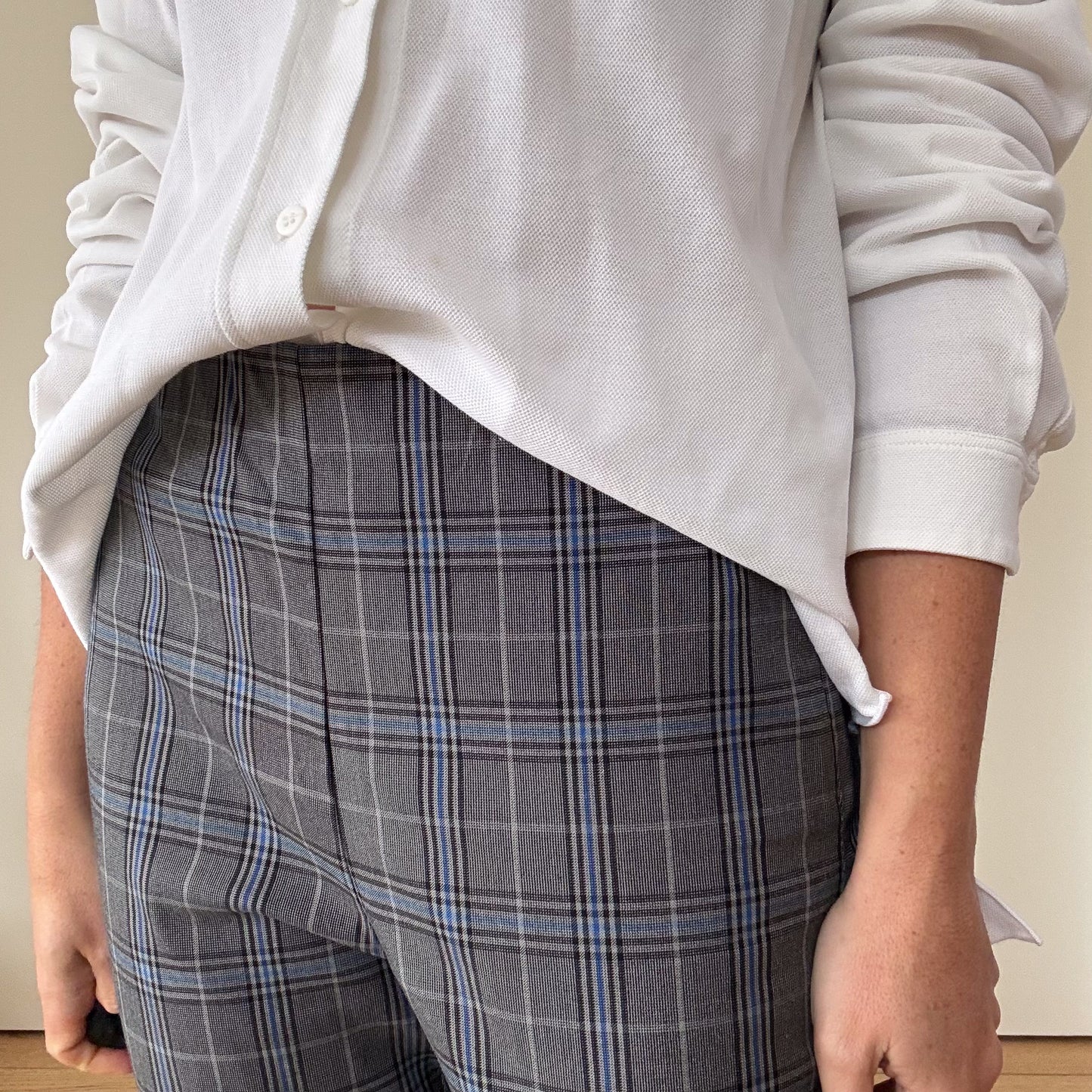Rag & Bone Simone Plaid Trouser - Size 10
