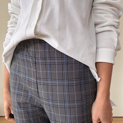 Rag & Bone Simone Plaid Trouser - Size 10
