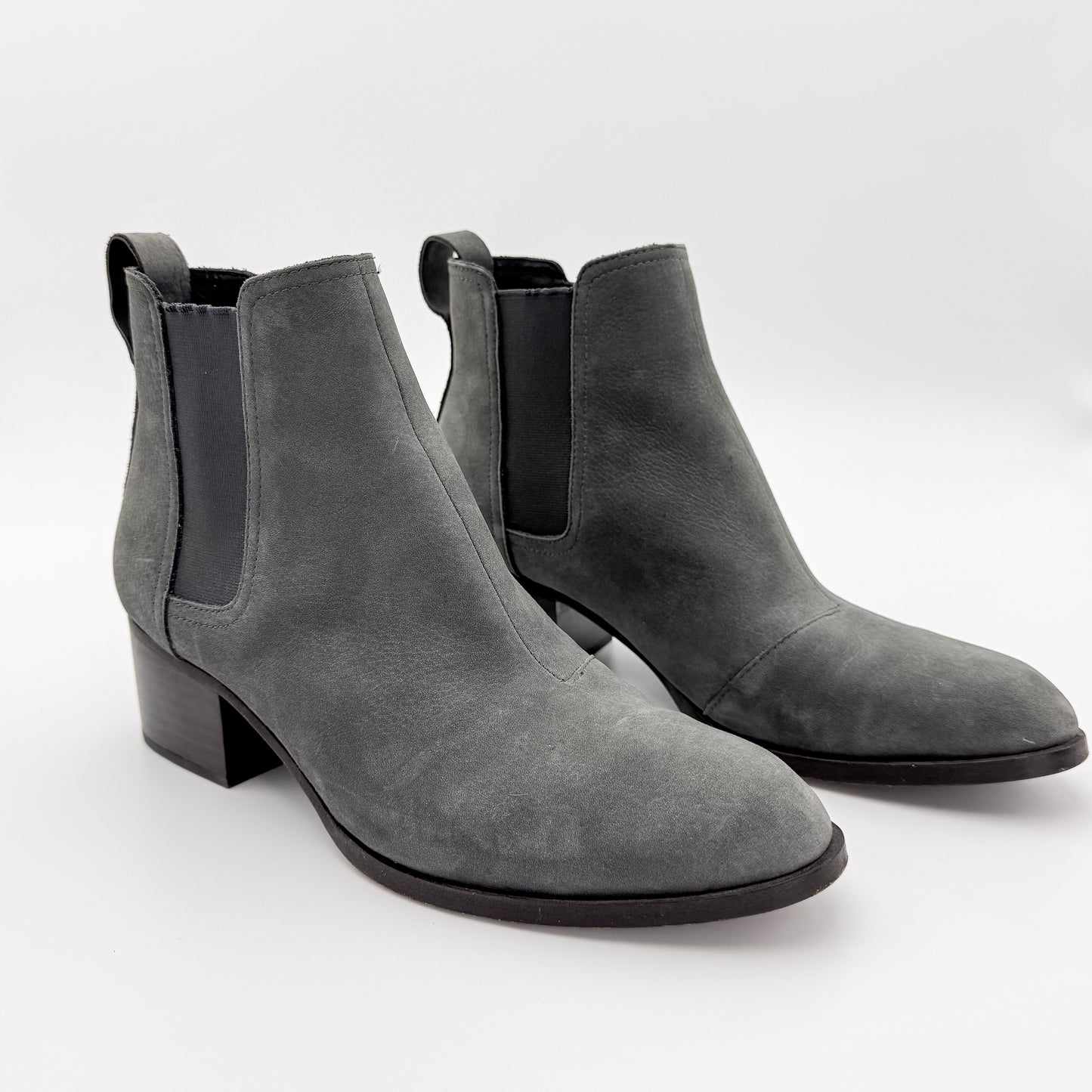 Rag & Bone Walker Suede Chelsea Boots - Size 40