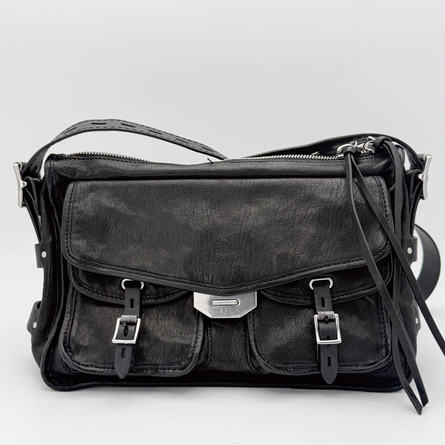 Rag & Bone Field Leather Messenger Bag