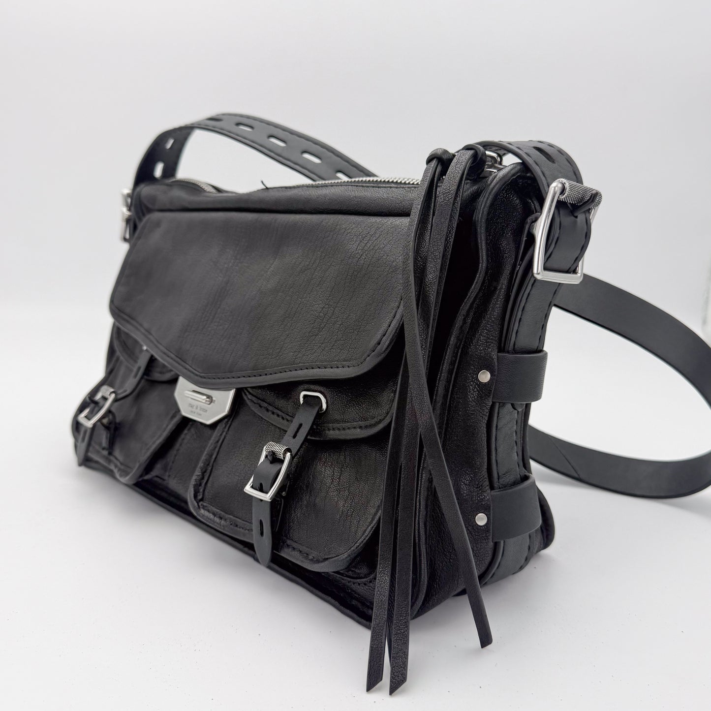 Rag & Bone Field Leather Messenger Bag