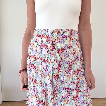 Rails Floral Print Maxi Skirt - Size M