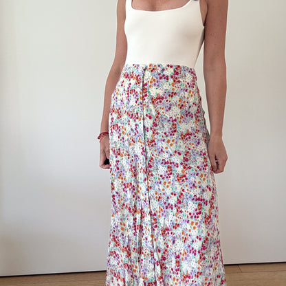 Rails Floral Print Maxi Skirt - Size M