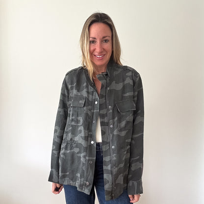 Rails Trey Charcoal Camo Jacket Shacket - Size S