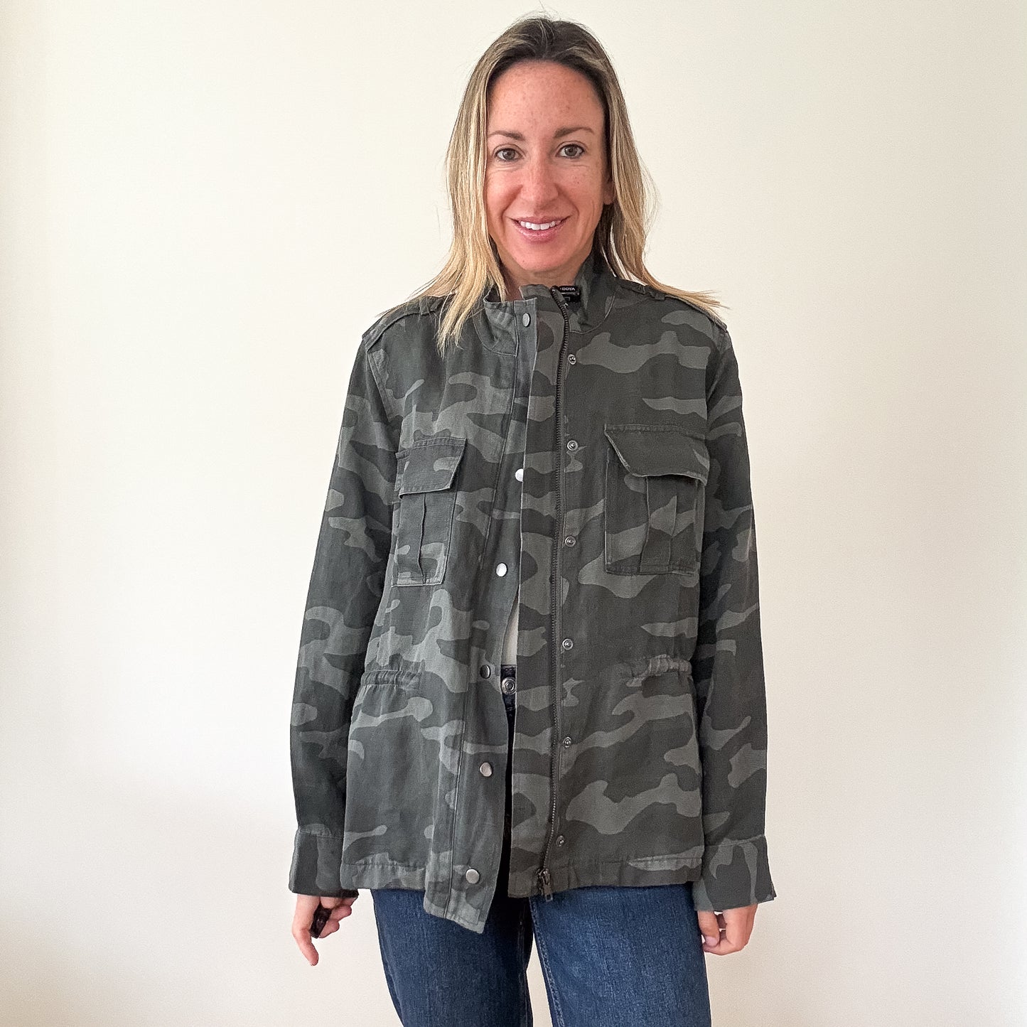 Rails Trey Charcoal Camo Jacket Shacket - Size S