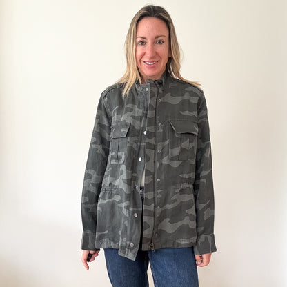 Rails Trey Charcoal Camo Jacket Shacket - Size S