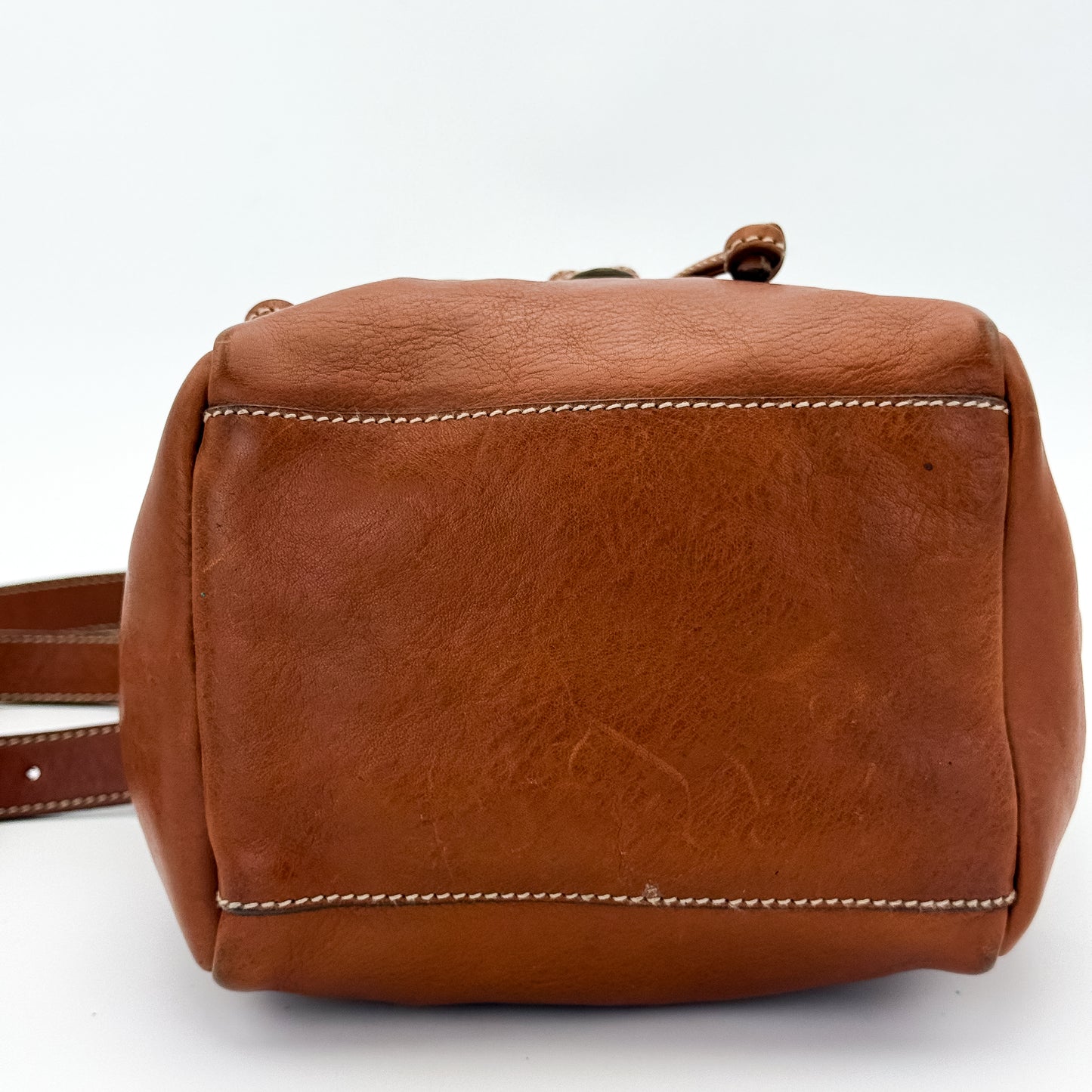 Ralph Lauren Leather Cognac Crossbody