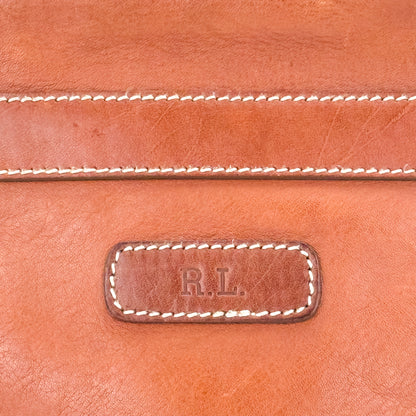 Ralph Lauren Leather Cognac Crossbody