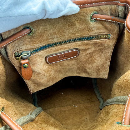 Ralph Lauren Leather Cognac Crossbody