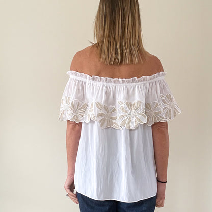 Ramy Brook Off Shoulder Terry Top - Size M
