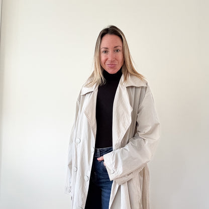 Rino & Pelle Beige Trenchcoat - Size 36