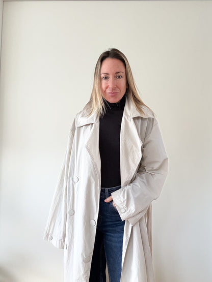 Rino & Pelle Beige Trenchcoat - Size 36