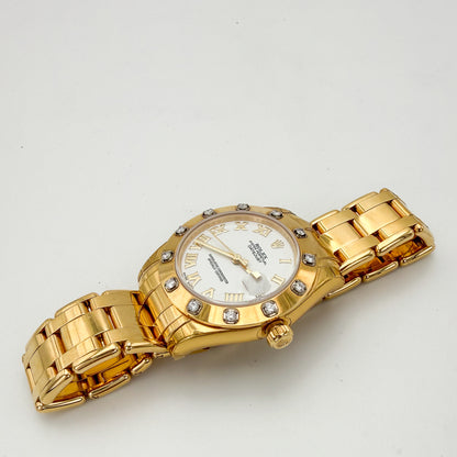 Rolex Lady-Datejust Pearlmaster with Diamond Bezel
