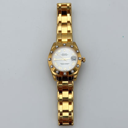 Rolex Lady-Datejust Pearlmaster with Diamond Bezel