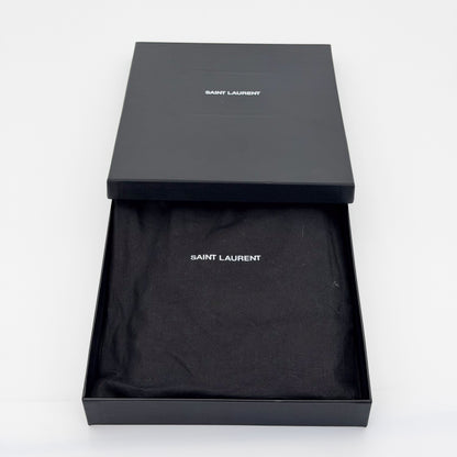 Saint Laurent Cassandre Matelassé Flap Pouch – Saint Laurent branded retail packaging