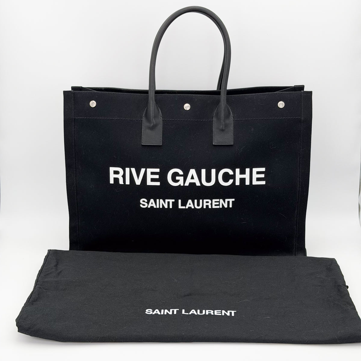 Saint Laurent Rive Gauche tote with dust bag