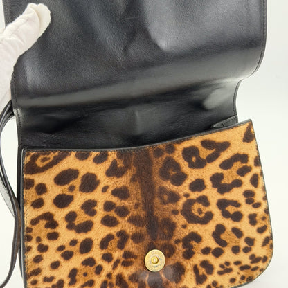 Saint Laurent Spontini bag, flap open view