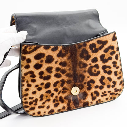 Saint Laurent Spontini bag, flap open view