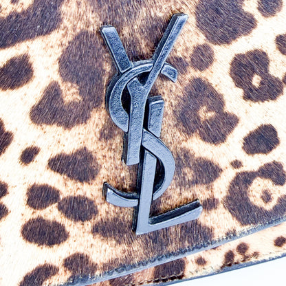 Saint Laurent Spontini bag, YSL hardware close-up