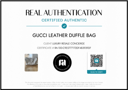 Gucci Leather Holdall