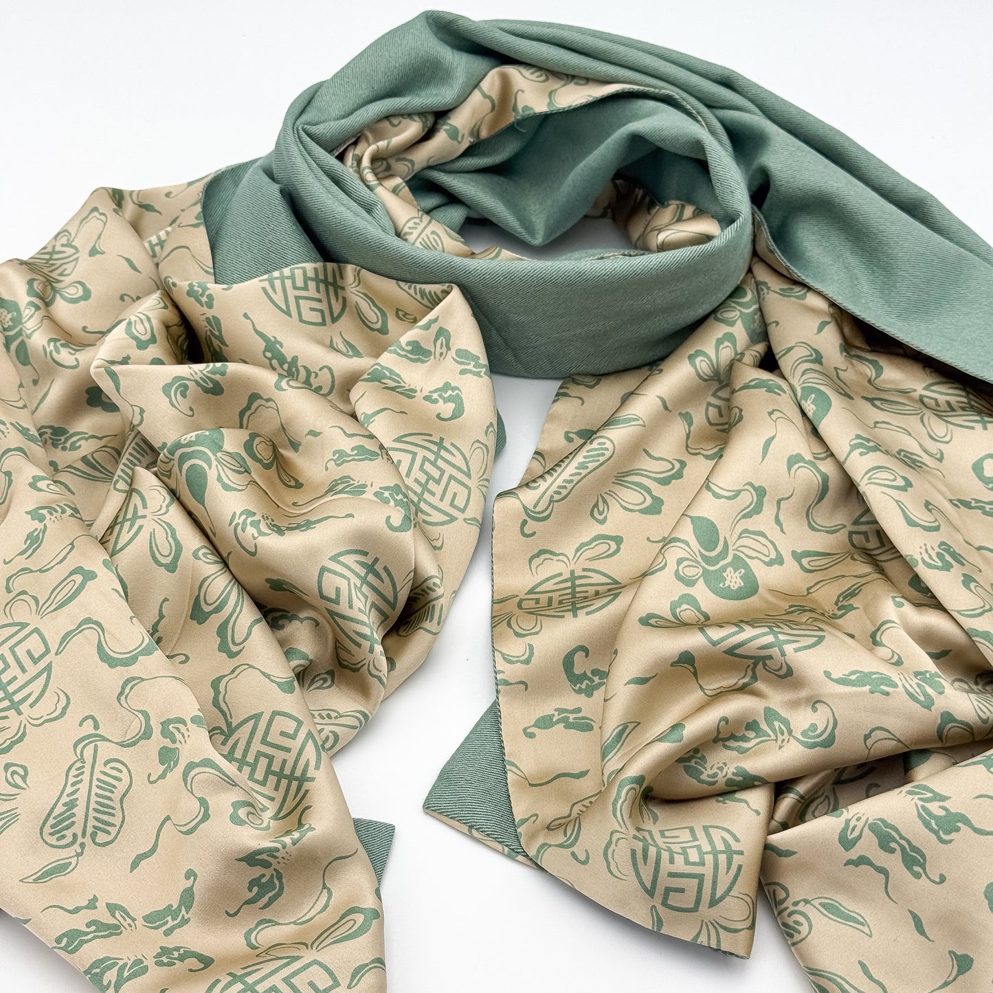 Shanghai Tang Silk and Pashmina Shawl