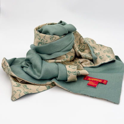 Shanghai Tang Silk and Pashmina Shawl