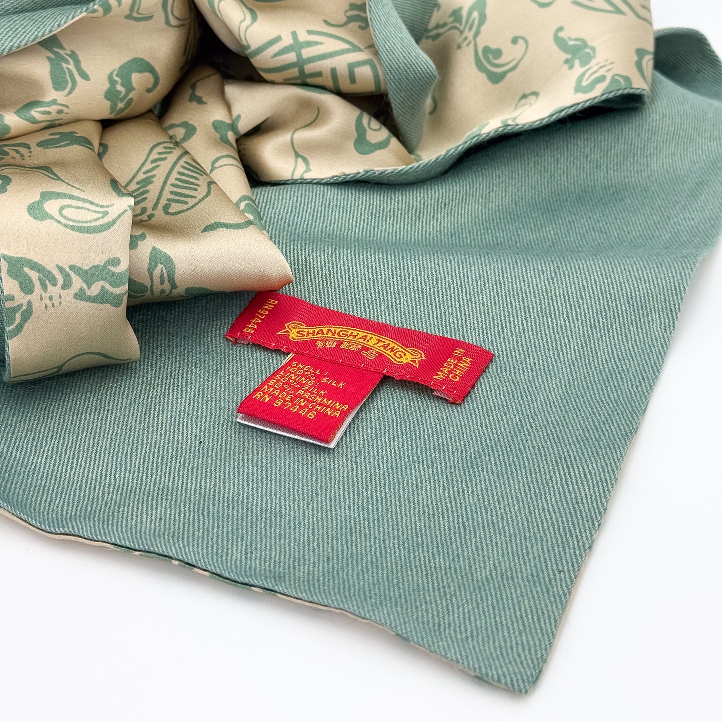 Shanghai Tang Silk and Pashmina Shawl