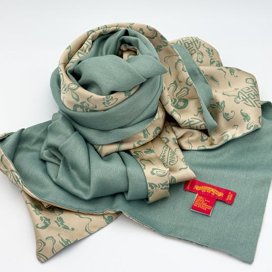 Shanghai Tang Silk and Pashmina Shawl