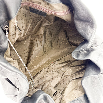 Sonia Rykiel Black Leather Tote Bag