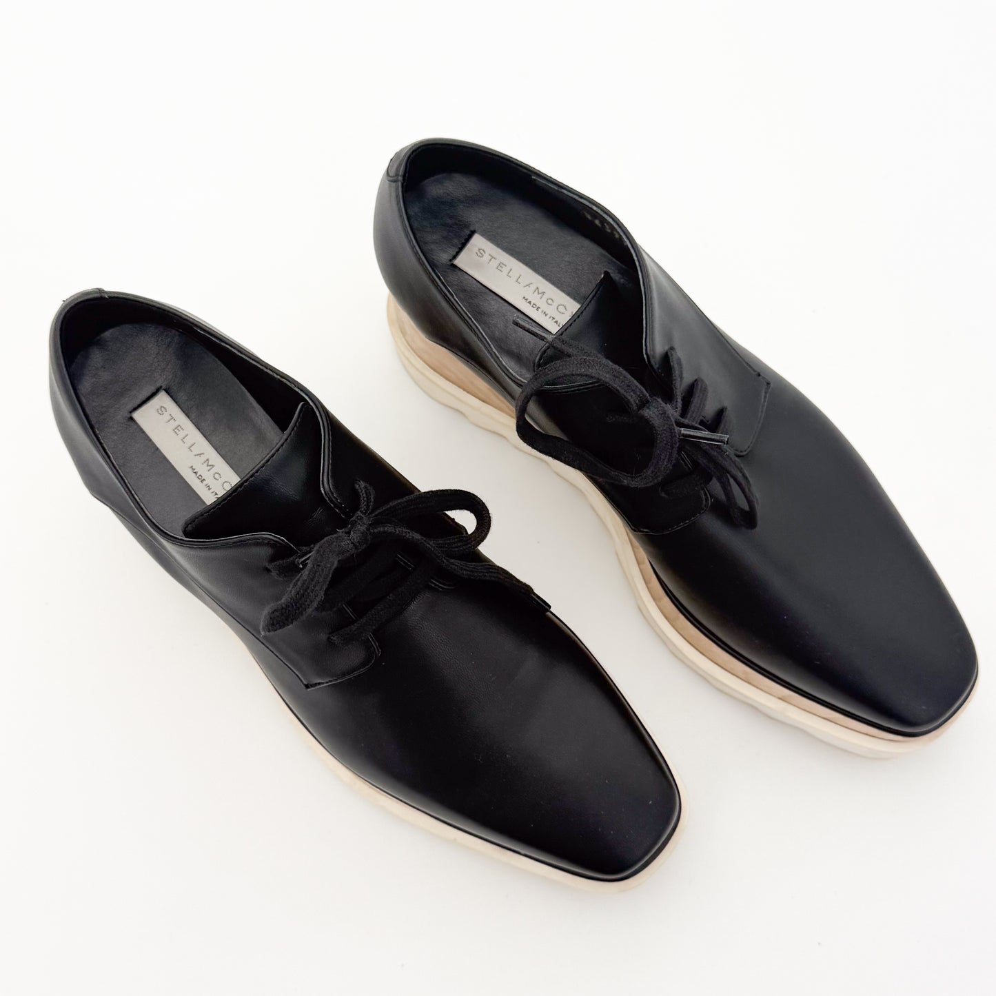 Stella McCartney Elyse Platform Derby Shoes – Size 37