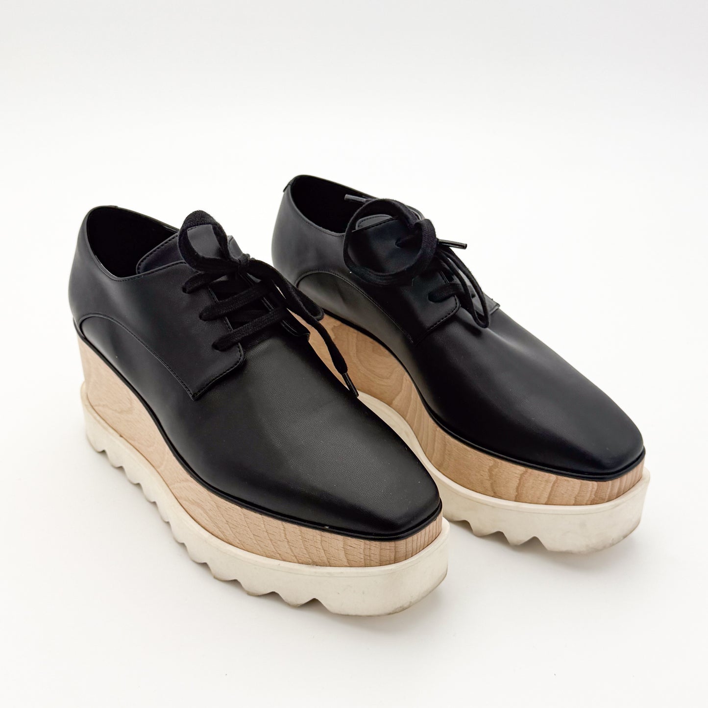 Stella McCartney Elyse Platform Derby Shoes – Size 37