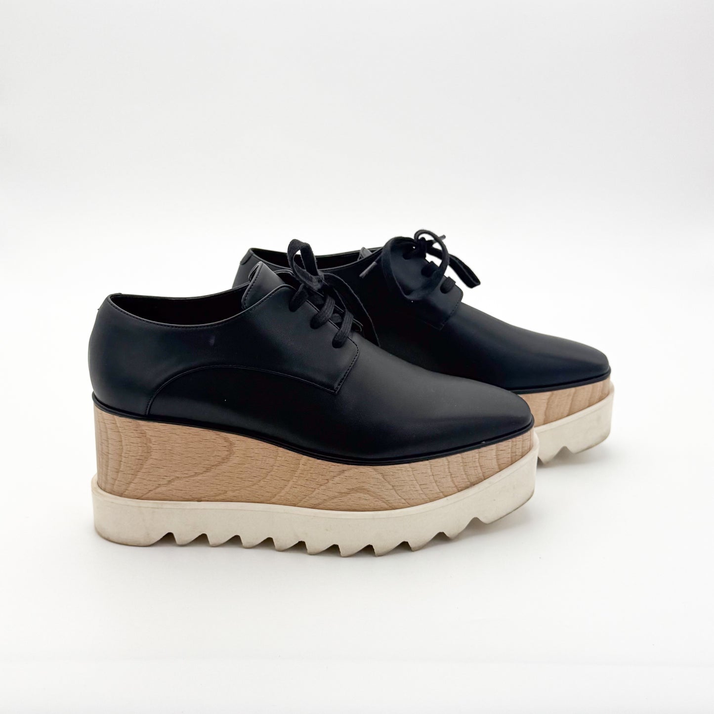 Stella McCartney Elyse Platform Derby Shoes – Size 37