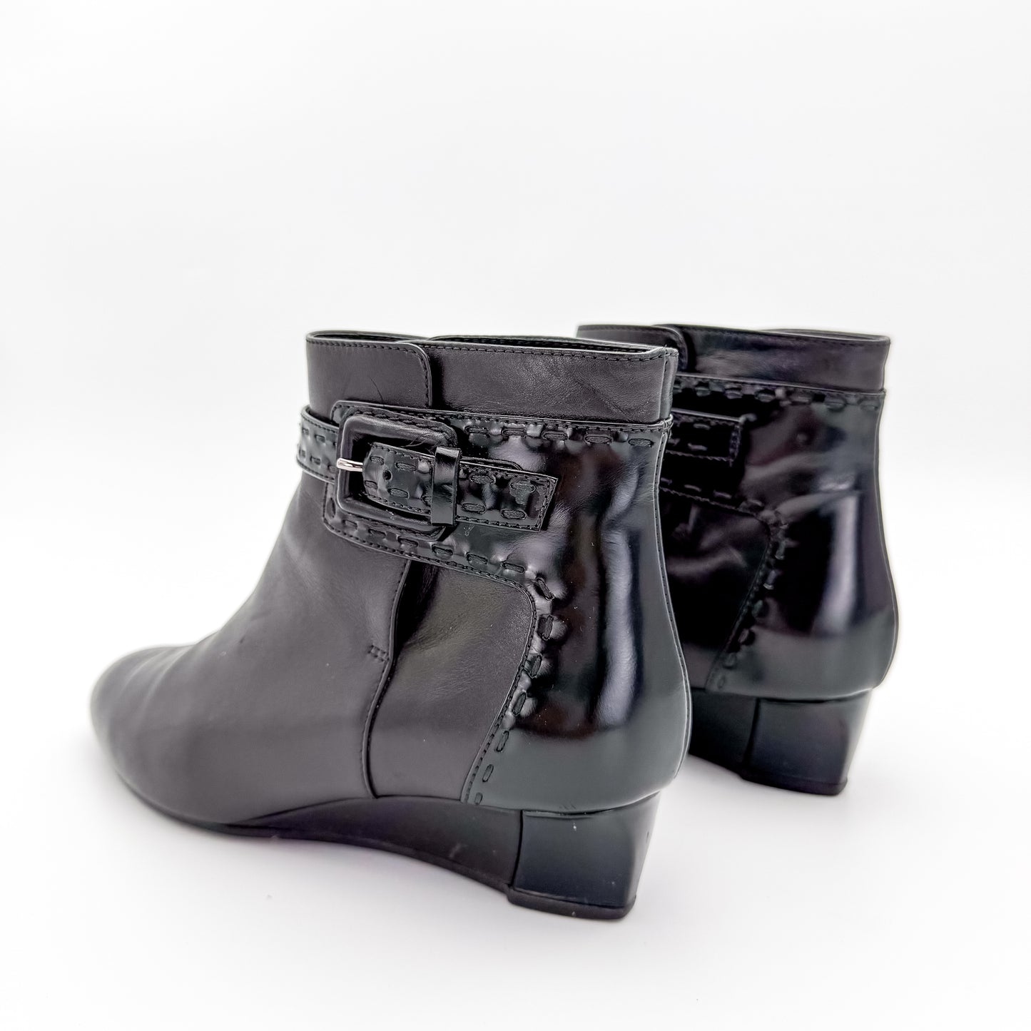Tod's Leather Wedge Bootie - Size 37.5