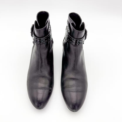 Tod's Leather Wedge Bootie - Size 37.5