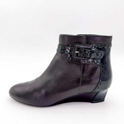 Tod's Leather Wedge Bootie - Size 37.5