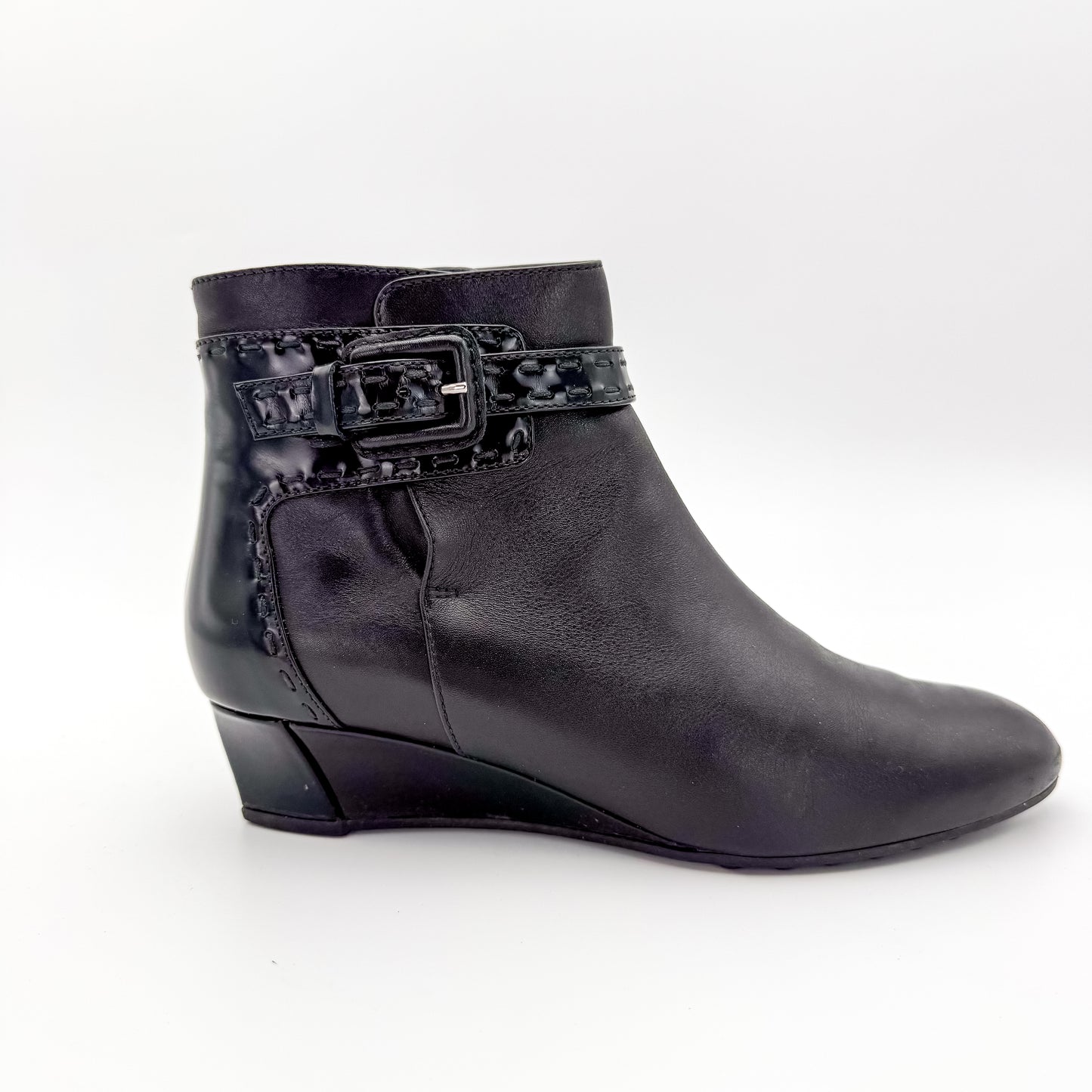 Tod's Leather Wedge Bootie - Size 37.5