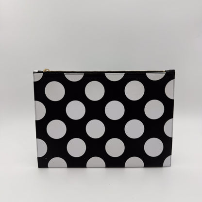 Victoria Beckham Polka Dot Zip Pouch