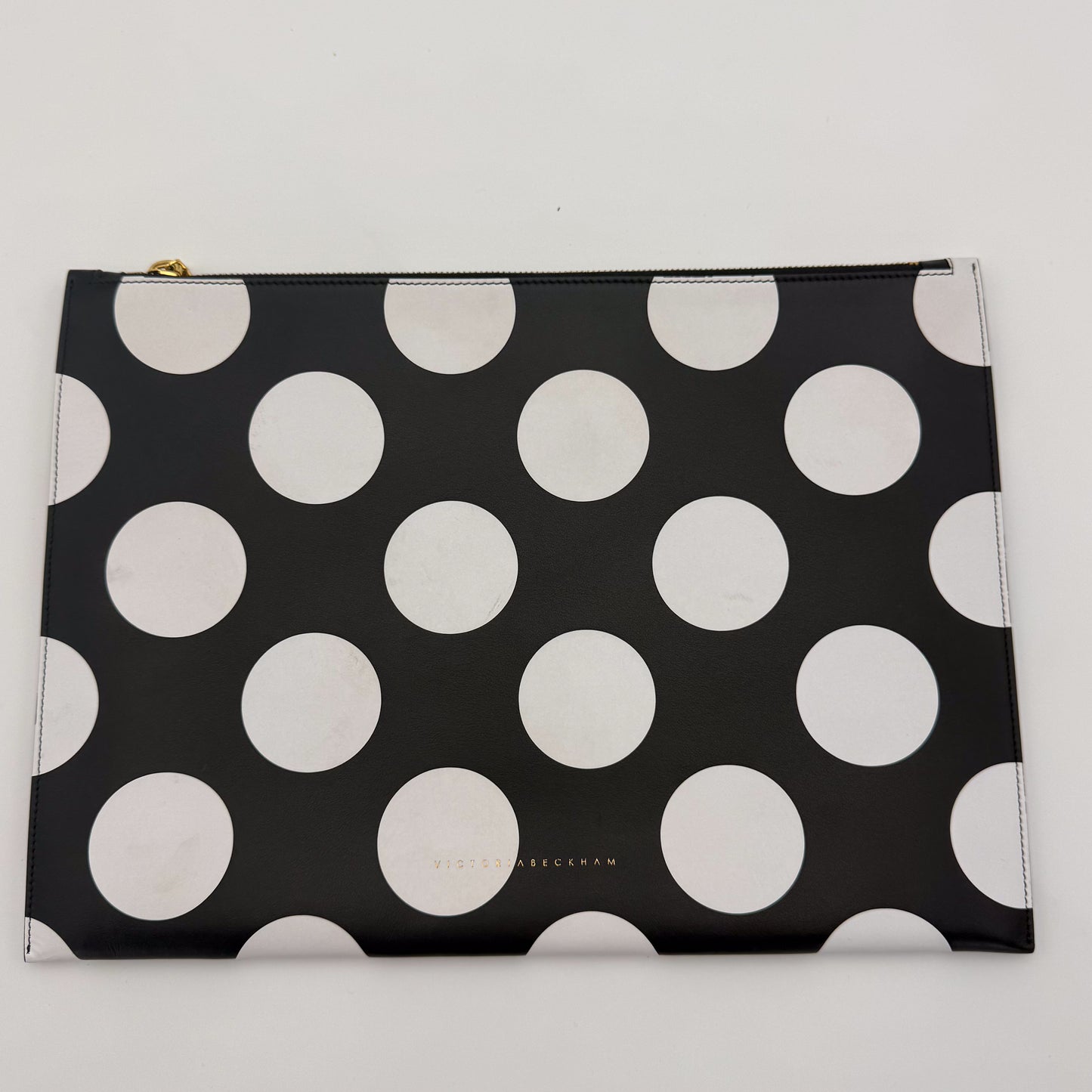 Victoria Beckham Polka Dot Zip Pouch