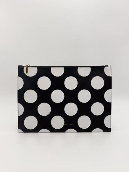 Victoria Beckham Polka Dot Zip Pouch