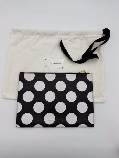 Victoria Beckham Polka Dot Zip Pouch